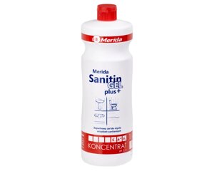 Merida SUPER sanitin GEL PLUS засіб для ретельна очистки сантехники пляшка 1 л