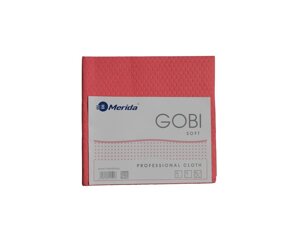 Серветки GOBI SOFT червоног кольору в упаковці 10 шт