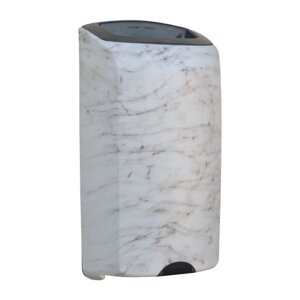 Кошик для сміття 40л настінна MERIDA UNIQUE MARBLE LINE