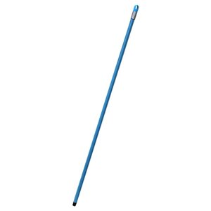 Ручка для мотузкових і стрічкових мопов з різьбленням блакитна 120 см