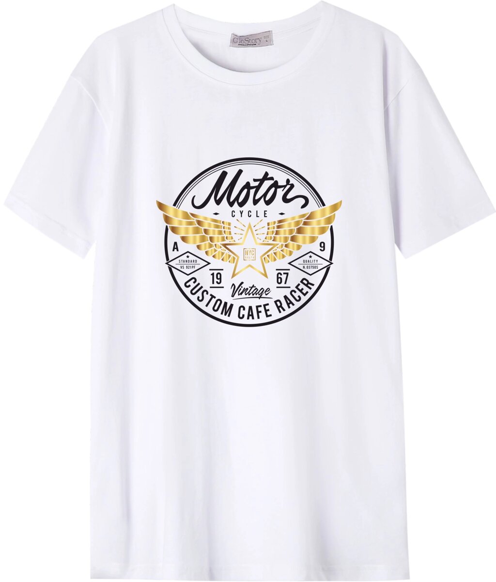 Футболка чоловіча Glo-story, MPO - P9005 від компанії Glo-Story гуртом з Угорщини. - фото 1