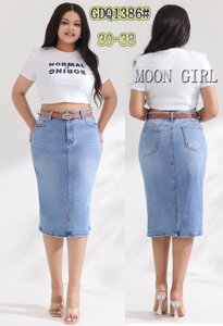 Джинсова спідниця Moon Girl, GDQ1386 розмір 30-38