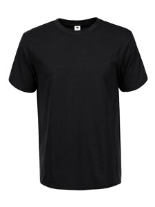 Чоловіча футболка Glo-story MPO - B 3101- 3XL4XL5XL (9 шт) чорна