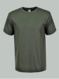 Мужская футболка Glo-story MPO-B3234-4A-3XL-4XL-5XL, зеленая