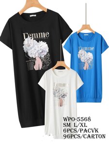 Жіноча футболка Glo-Story, WPO-5568 розмір S-XL