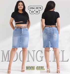 Джинсова спідниця Moon Girl, GDQ1387 розмір 30-38
