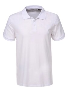 Чоловіча футболка поло MTS - D0096 3XL (уп. 6 шт.) біла