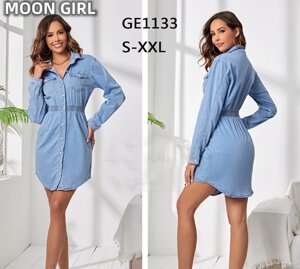Джинсові плаття жіночі Moon Girl, GED1133 розмір S-2XL