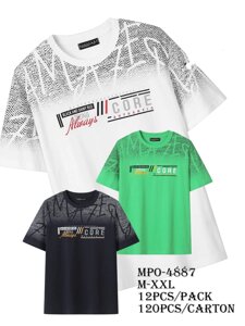 Чоловіча футболка Glo-Story, MPO-4886 розмір M-2XL