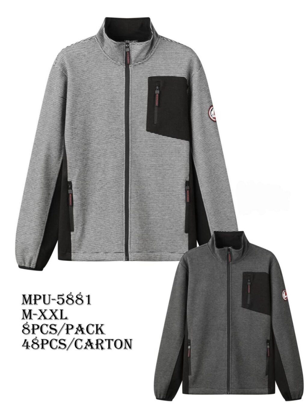 Толстовка чоловіча Glo-Story, MPU-5881, розмір M-2XL від компанії Glo-Story гуртом з Угорщини. - фото 1