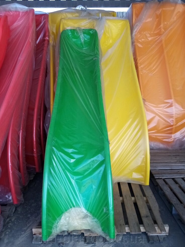 Дитяча Пластикова Гірка 1500 від компанії ЮА-ПЛАСТ - фото 1