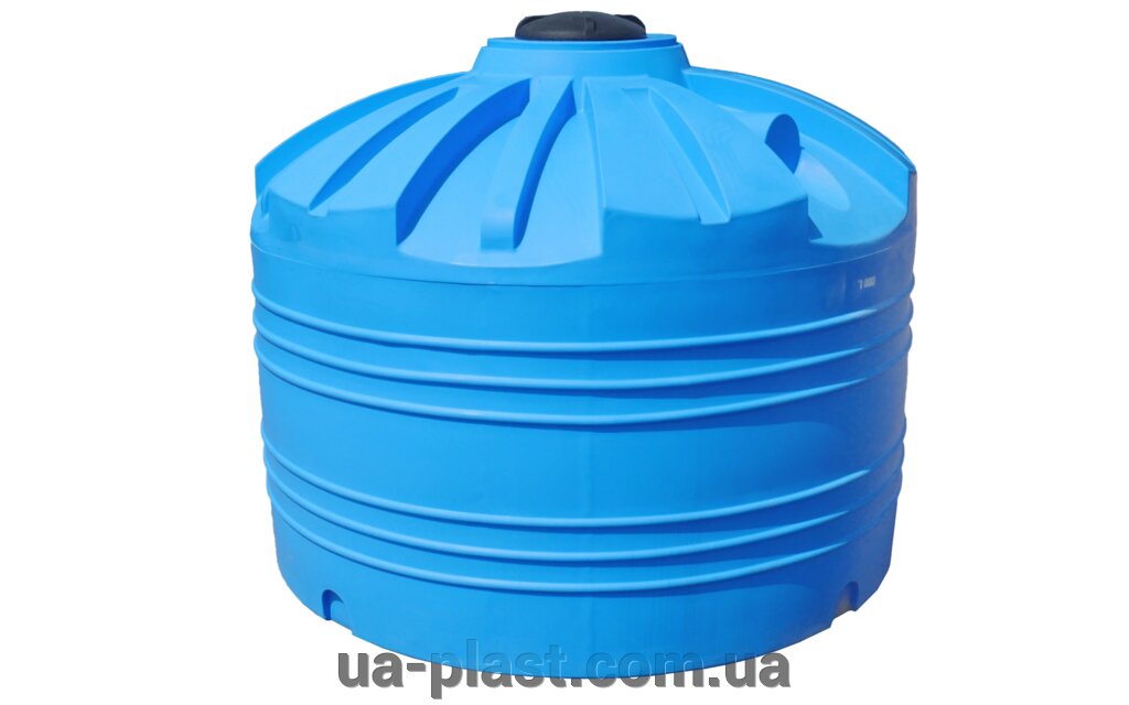 Ємність V-7000, харчова пластикова бочка, бак для води від компанії ЮА-ПЛАСТ - фото 1
