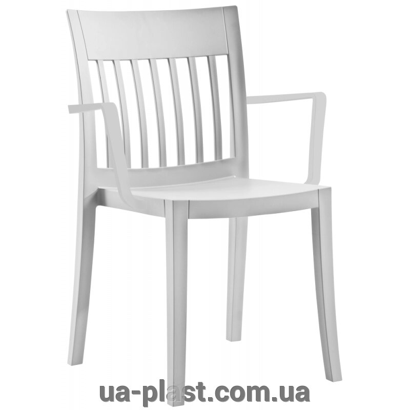 Крісло PAPATYA EDEN-K світло-сіре від компанії ЮА-ПЛАСТ - фото 1