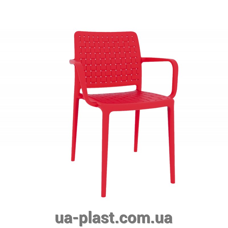 Крісло PAPATYA FAME-K червоне від компанії ЮА-ПЛАСТ - фото 1