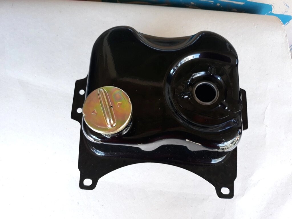 Бак паливний STORM чорний для GY6 100cc від компанії Benzomoto - фото 1