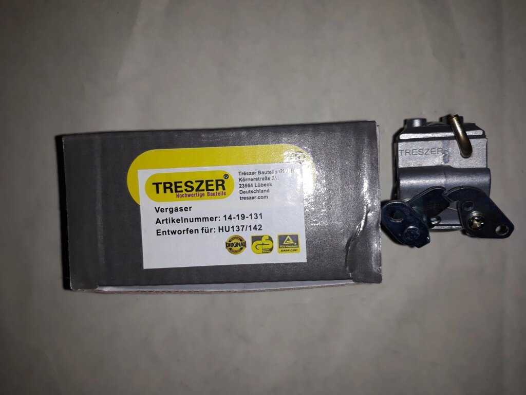 Карбюратор для бензопили 136,141 "Treszer" Німеччина від компанії Benzomoto - фото 1