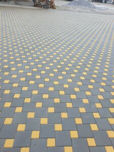 Тротуарна плитка вібропресована різних кольорів
