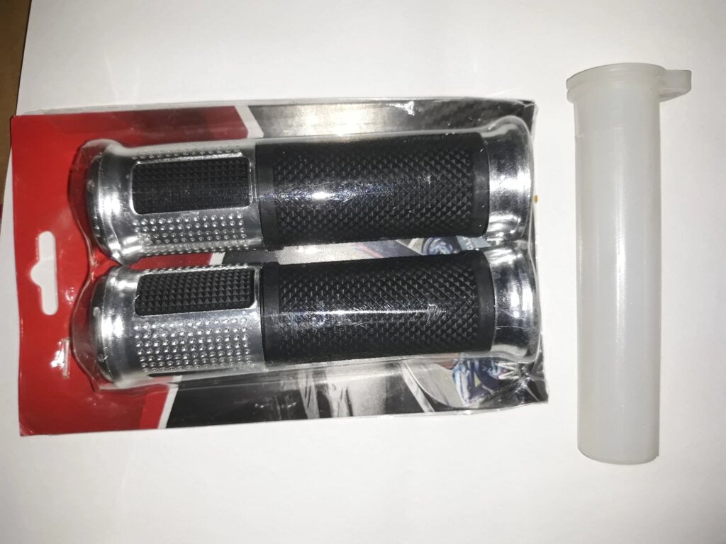 Ручки керма  (алюмінієві) на скутер Honda Dio AF 34, 35 від компанії Benzomoto - фото 1