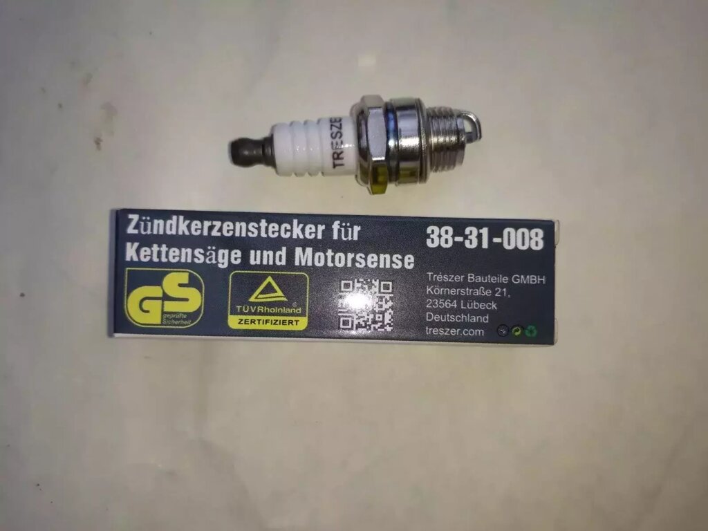 Свічка "Treszer" Німеччина для бензопили Штіль 170, 180 від компанії Benzomoto - фото 1