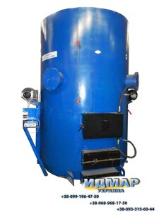 Парогенератор промисловий на твердому паливі Ідмар СБ 700 кВт (1000 кг / год)
