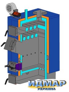 Твердопаливні котли тривалого горіння Ідмар ЖК-1 (Idmar GK-1) від 10 до 100 кВт