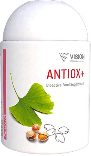 Антиокс + Vision чистить судини головного мозку, уповільнює процеси старіння, натуральний антиоксидант від компанії Продукція Vision - фото 1