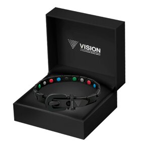 Магнітний жіночий браслет Vision Pentactive Neo Black Lock (чорний)