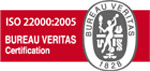 Знак ISO 22000 BUREAU VERITAS Certification