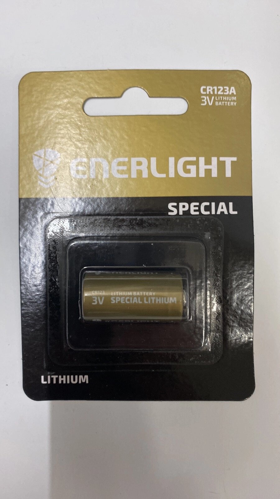 Батарейка літієва CR123A Enerlight Lithium Power 3V від компанії tvsputnik - фото 1