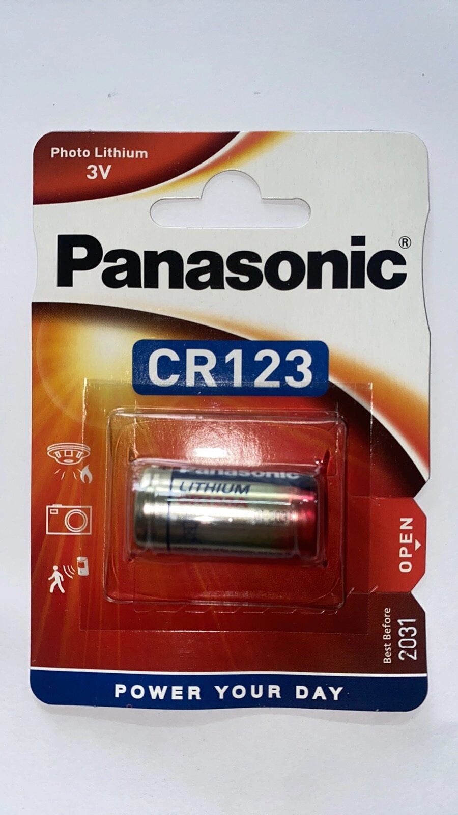 Батарейка літієва CR123A Panasonic Lithium Power 3V від компанії tvsputnik - фото 1