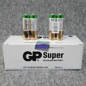 Батарейки GP super alkaline LR6 AA