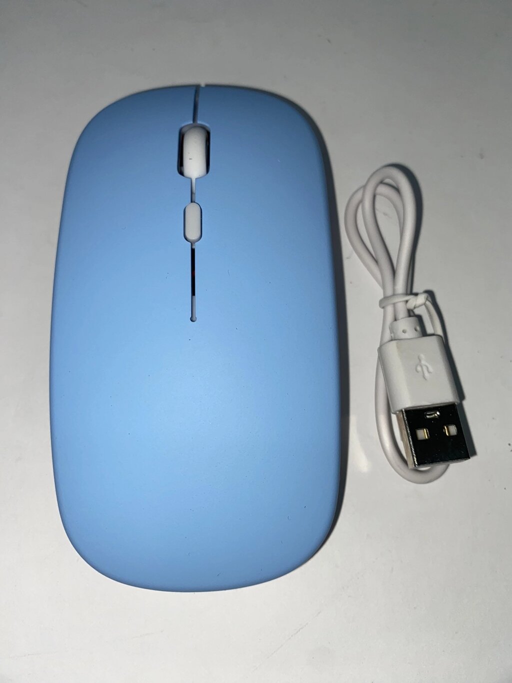Бездротова USB-миша MACARON Bluetooth 5.0+2.4G безшумна від компанії tvsputnik - фото 1