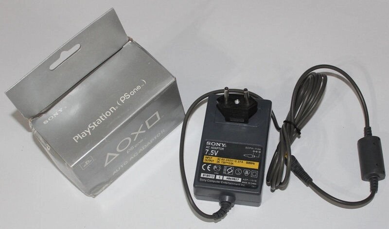 Блок живлення 220в, ігрова приставка Playstation One, PS One AC Adapter SCPH-112A від компанії tvsputnik - фото 1