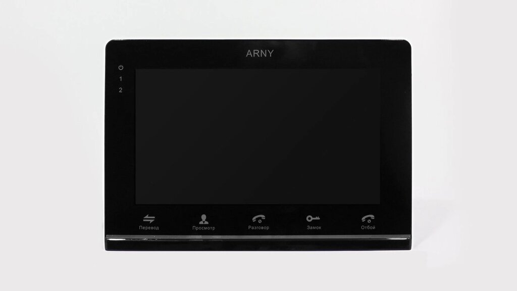 Домофон ARNY AVD-710MD (Чорний) з пам'яттю від компанії tvsputnik - фото 1