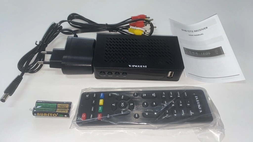 Ефірний тюнер Winquest T2 Mini + (DVB-T2+IPTV +Youtube) від компанії tvsputnik - фото 1
