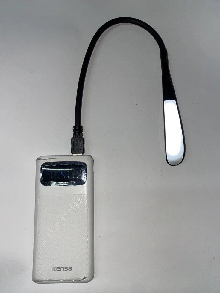 Гнучка світлодіодна сенсорна USB лампа для ноутбука, повербанка, ліхтарик від компанії tvsputnik - фото 1
