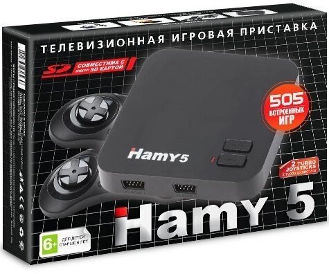 Ігрова приставка двосистемних 8-16 біт Hamy 5 (505 вбудованих ігор) від компанії tvsputnik - фото 1