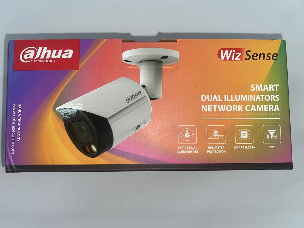 IP Відеокамера Dahua DH-IPC-HFW2449S-S-IL (2.8 ММ) 4мп від компанії tvsputnik - фото 1