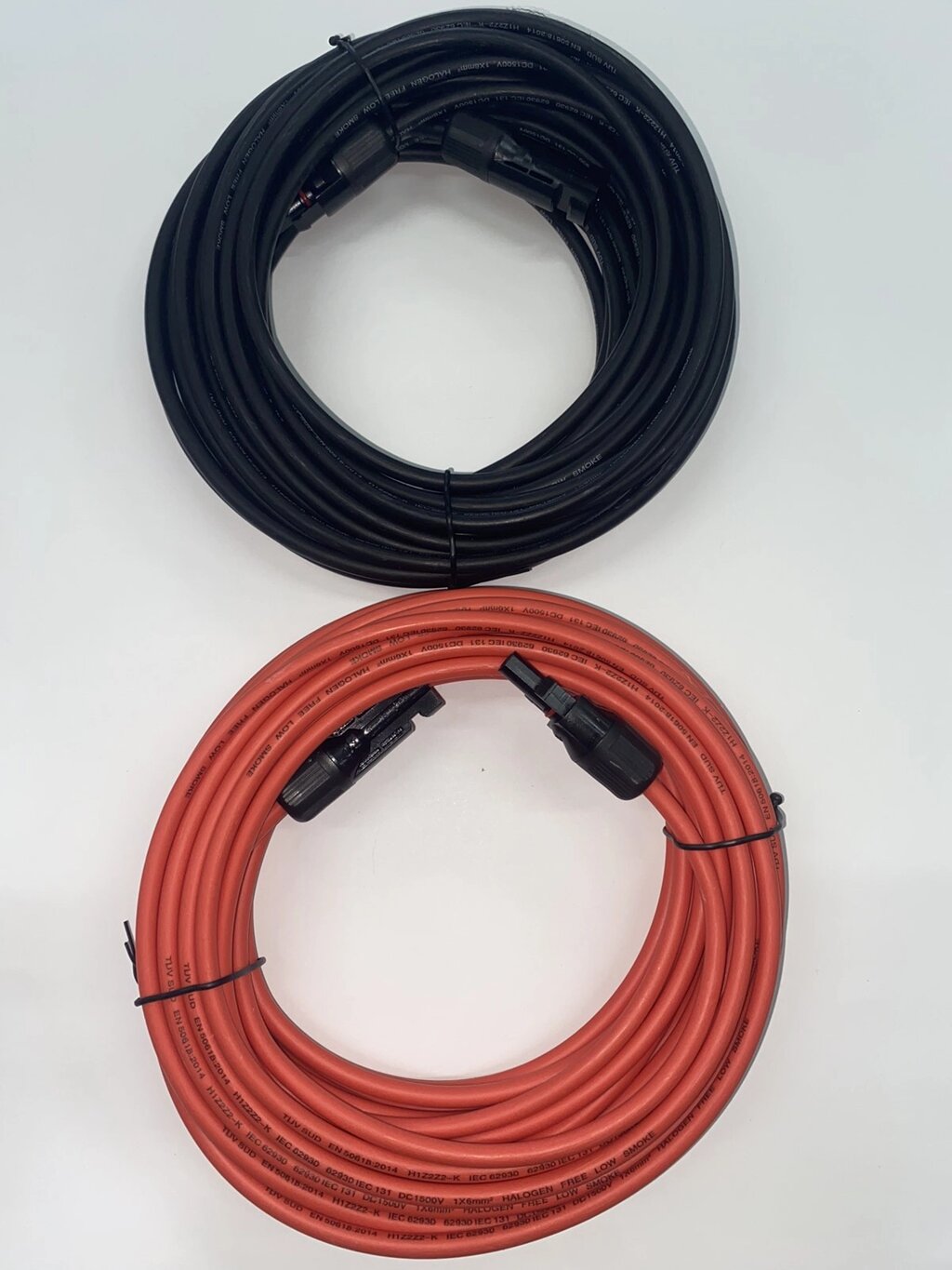 Комплект кабелів з роз'ємами MC4 (довжина 12 метрів) від компанії tvsputnik - фото 1
