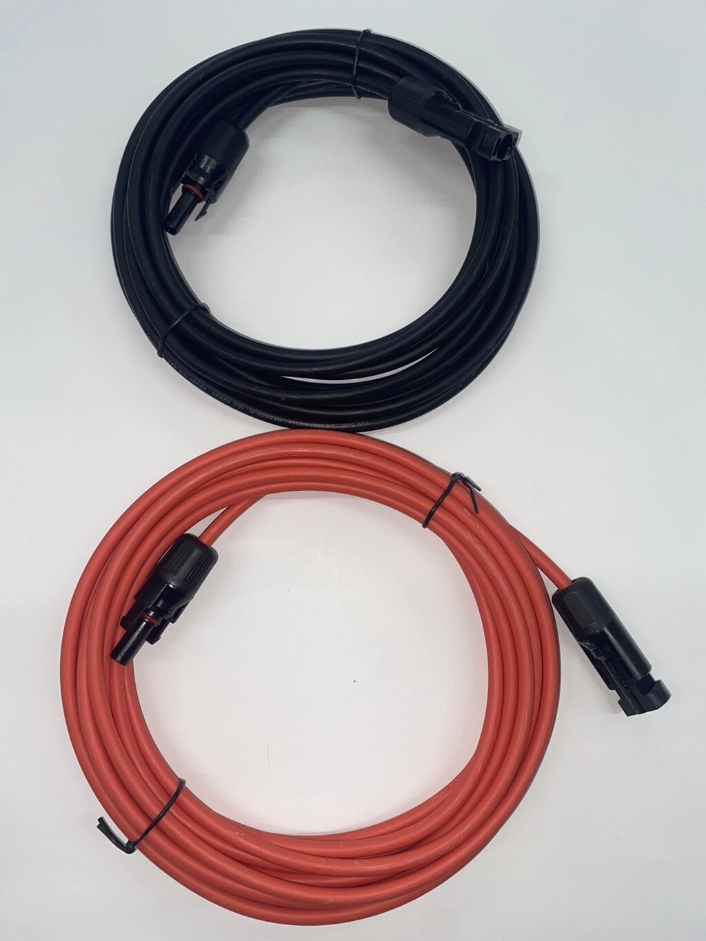 Комплект кабелів з роз'ємами MC4 (довжина 6 метрів) від компанії tvsputnik - фото 1