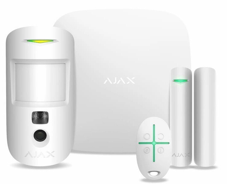 Комплект сигналізації Ajax StarterKit Cam (Ajax HubKit 2) від компанії tvsputnik - фото 1