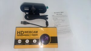 Комп'ютерна Веб камера 2K (2048x1536) з автофокусом та мікрофоном (з шумозаглушенням)