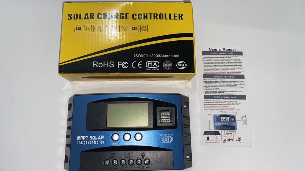Контролер заряду Solar Charge Controller MPPT-B30A (30A) від компанії tvsputnik - фото 1