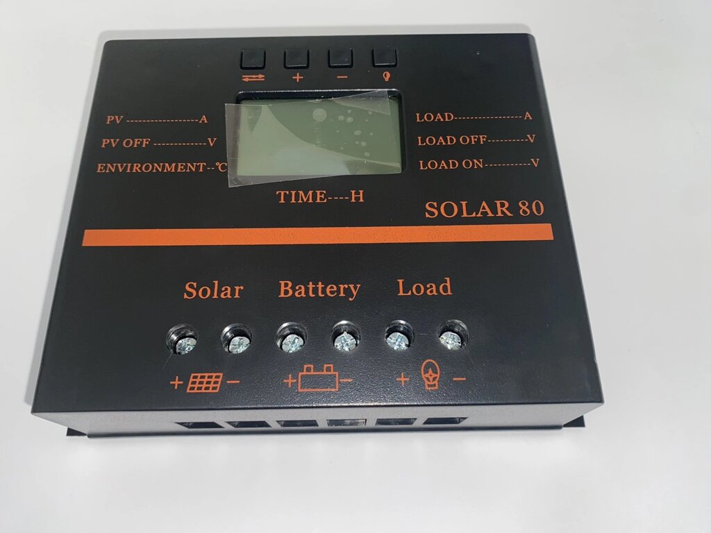 Контролер заряду SOLAR80 (12 / 24В Intelligent PWM) від компанії tvsputnik - фото 1