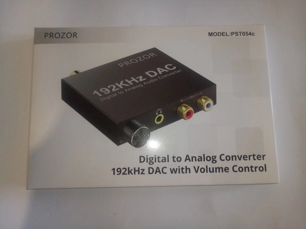 Конвертер звуку оптичний Prozor PST054С (цифровий в аналоговий) від компанії tvsputnik - фото 1