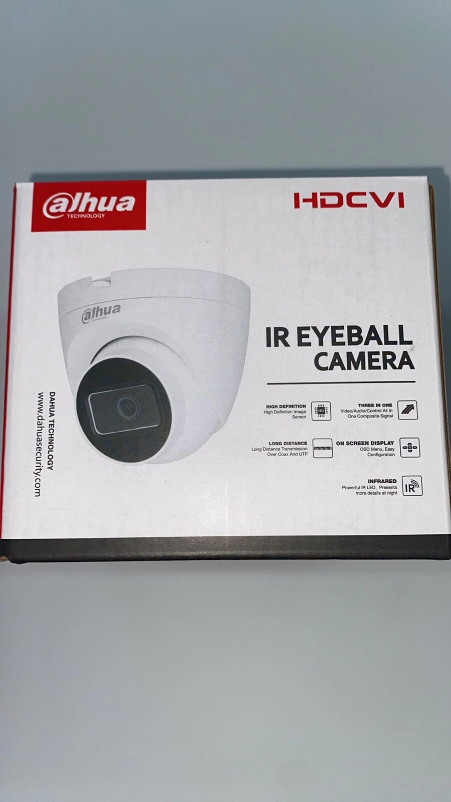 Купольна відеокамера Dahua DH-HAC-HDW1200TRQP-A (2.8мм) з вбудованим мікрофоном від компанії tvsputnik - фото 1
