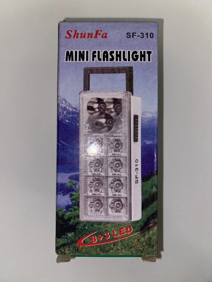 Міні ліхтарик на батарейках ShunFa SF-310 (2 режими роботи) від компанії tvsputnik - фото 1