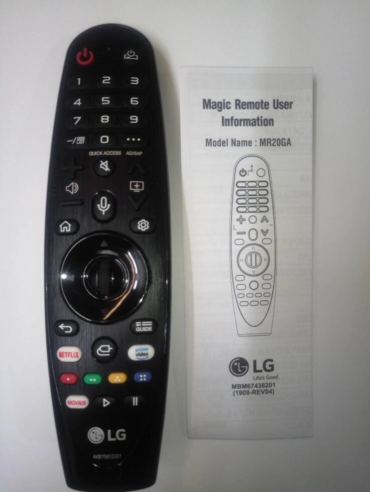 Оригінальний пульт для телевізорів LG AKB75855501 (MR20GA) від компанії tvsputnik - фото 1