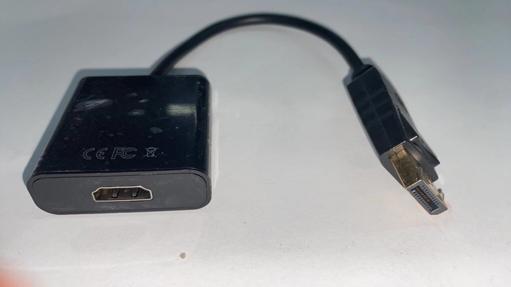 Перехідник Display Port - гніздо HDMI (кабель 0.2м) від компанії tvsputnik - фото 1