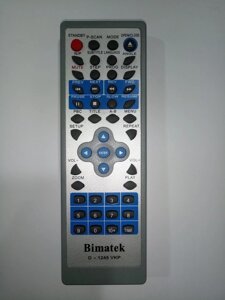 Пульт Bimatek D-1245VKP (DVD) в Одеській області от компании tvsputnik